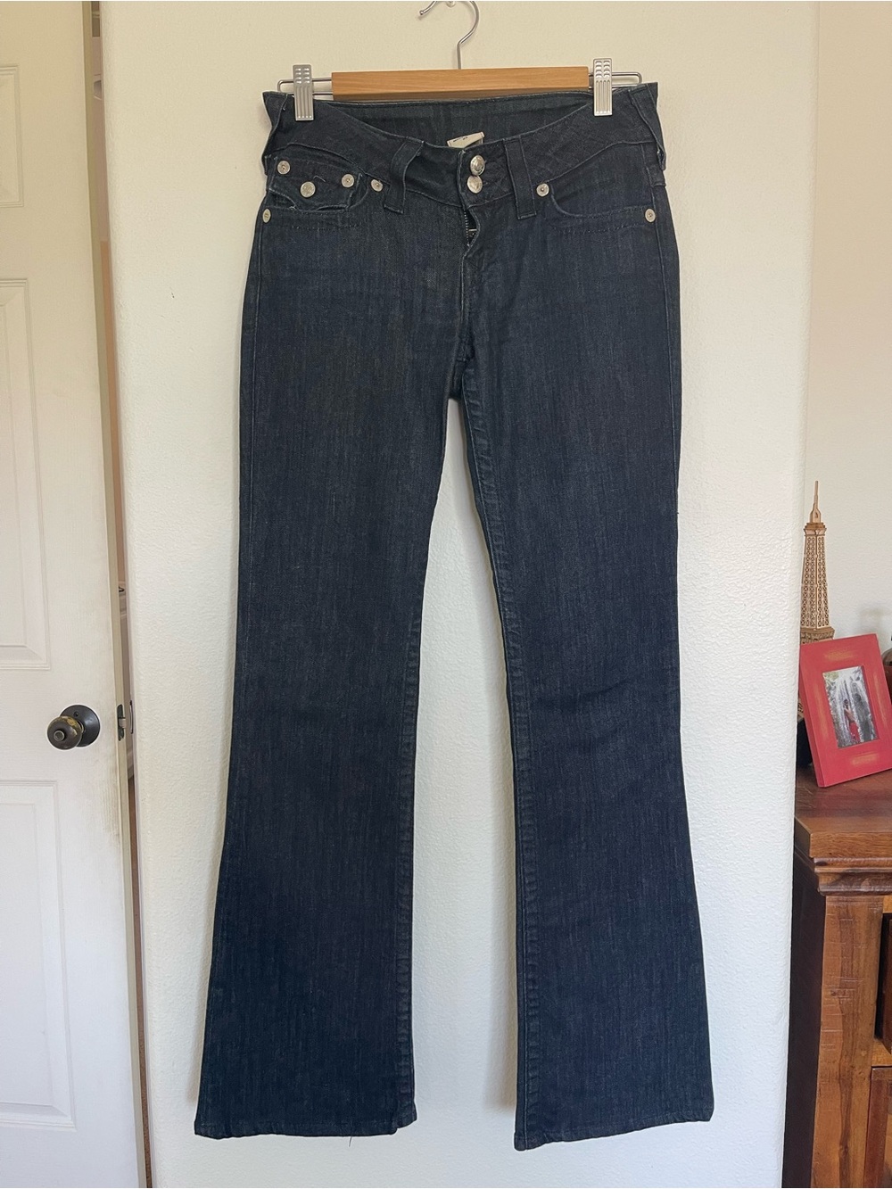 True Religion Dark Blue Flare Jeans